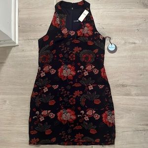 Eva Franco Brocade Shift Dress Sz 8